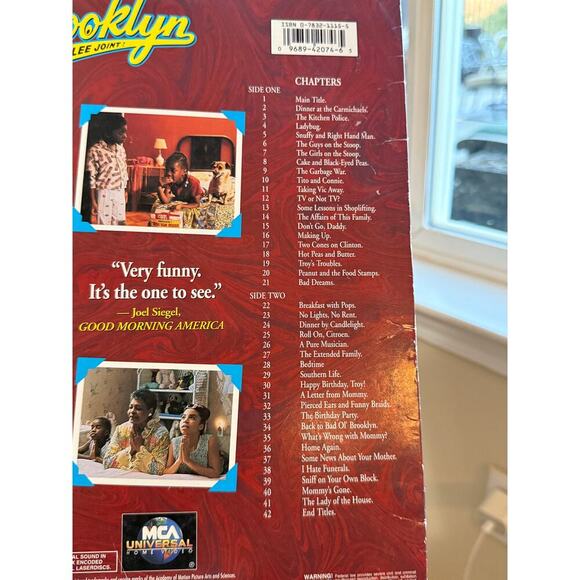 Crooklyn (1994) LaserDisc A Spike Lee Joint Letterboxed Edition – MCA Universal - Picture 4 of 5